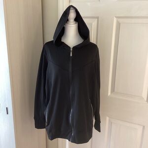 RAG Plus Black Zip-Up Hoodie Sz 1X